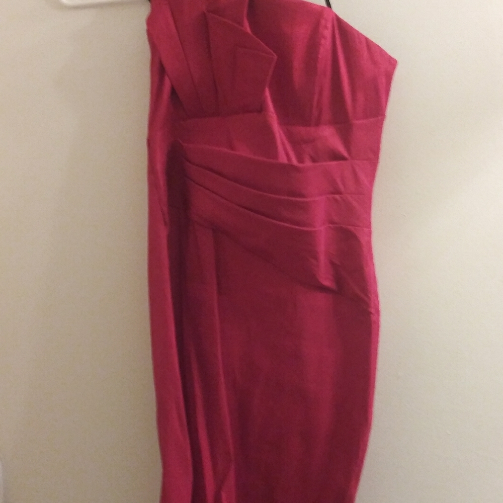 Red dress
